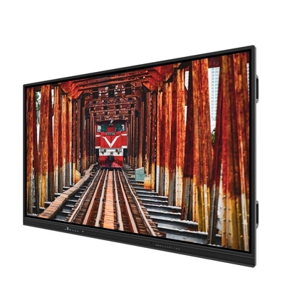 IR Interactive Whiteboardge 98 105 110 inci Smart TV layar besar untuk media ruang kelas ruang pertemuan video android sentuh wifi VGA Audio PC terhubung