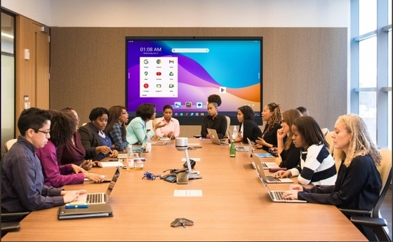 Android Interactive Whiteboard TV dengan Teknologi 2mm Akurasi Tinggi
