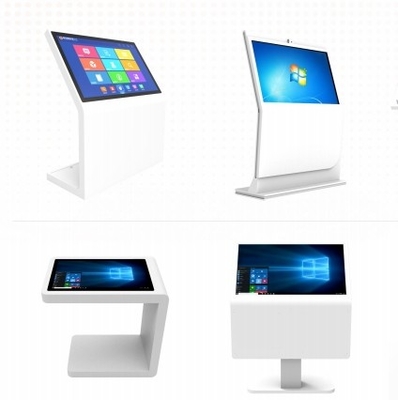 Capacitive touch digital totem kiosk signage 32 55 65 inci musik film foto video media player untuk acara panggung aplikasi pusat hiburan ktv