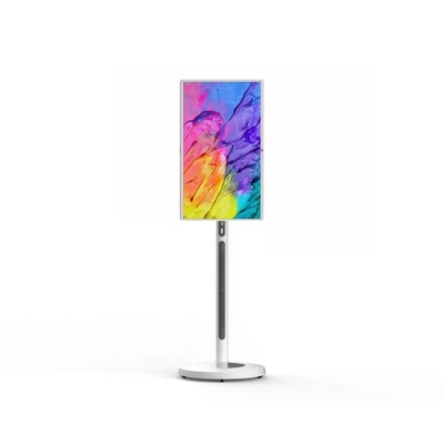 LCD Smart Board 32 Inch Android OS indoor media LED musik video pemutar film dengan kamera 13MP dan baterai terisi ulang untuk 6-7 Jam Penggunaan Untuk acara kesenangan ktv