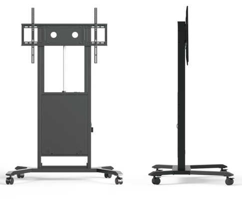Electronic Mobile Stand Tingginya disesuaikan atau lantai berdiri Untuk Interaktif Papan TV Stand