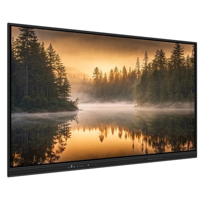 Interactive Flat Panel Wall 98 Inch Android PC Wireless Share Wifi Screen Short Recorder Speaker Inbuilt Untuk Pendidikan Anak-anak Ruang Rapat Kantor