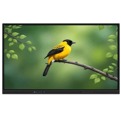 LCD Smart Board 110 Inch Android Win OPS PC Audio VGA USB RJ45 WIFI Mesin pengajaran interaktif Alat dengan pendidikan Perangkat lunak