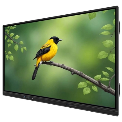 LCD Smart Board 110 Inch Android Win OPS PC Audio VGA USB RJ45 WIFI Mesin pengajaran interaktif Alat dengan pendidikan Perangkat lunak