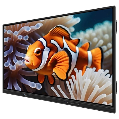 IBoard Interaktif Whiteboard OPS PC Android Media Foto Video Movie Player Speaker AC 110-240V Untuk Pertemuan Bisnis Profesional Pendidikan Rumah