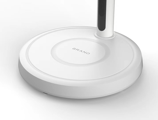 Pabrik penjualan 32 inci putih portabel ktv restoran menunjukkan ruang panggung panel android sentuh tablet dengan roda bergerak kamera dan speaker
