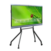 Versi Baru Sistem Android Panel Flat Interaktif Dengan Kontras Tinggi 1200:1 Dan Kecepatan Cursor 100 Dot/S 20 Touch Point didukung dengan layar berbagi interactive whiteboard