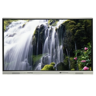 15W * 2 Speaker dan Sistem Operasi Android Interaktif Flat Panel Display untuk Kuliah