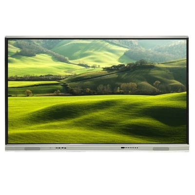Resolusi 4K Interaktif Flat Panel 350 Kecerahan Kecerahan Tinggi Dan 15W * 2 Speaker Android 13 Interaktif Whiteboard Untuk Pendidikan Sekolah Dan Pertemuan
