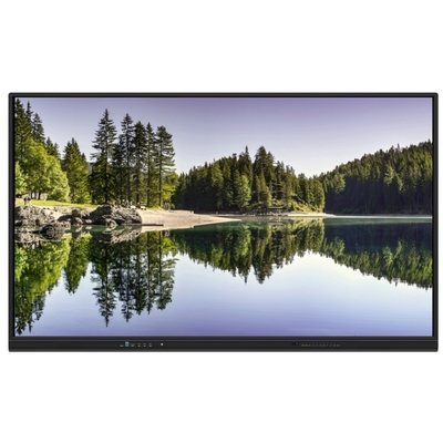 Versi Baru Sistem Android Panel Flat Interaktif Dengan Kontras Tinggi 1200:1 Dan Kecepatan Cursor 100 Dot/S 20 Touch Point didukung dengan layar berbagi interactive whiteboard