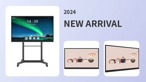 75 inci IR Interaktif papan tulis LCD Smart board untuk Konferensi Kelas
