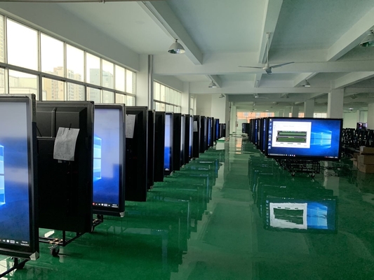 China pabrik Harga 4k 55 65 75 85 96 110 Inch Touch Screen Multi-bahasa Perangkat Lunak Lcd Smart Android Interaktif papan