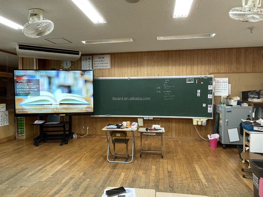 2025 IBoard FCC CE CB 65in Smart Interactive Whiteboard Android 13 Untuk penggunaan pendidikan di kelas