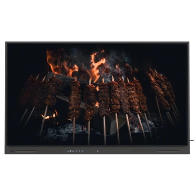 LCD Smart Board 65 75 86 Inch Upgrade Online 4K Touchscreen Display Dengan Alat Pengajaran Perangkat Lunak untuk Tim Zoom