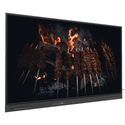 LCD Smart Board 65 75 86 Inch Upgrade Online 4K Touchscreen Display Dengan Alat Pengajaran Perangkat Lunak untuk Tim Zoom