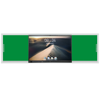 Catatan Intelligent Smart Whiteboard 75 86 98 Inch dengan sistem Android Windows OPS PC Kamera Mic Scanner dokumen opsional untuk pengajaran kelas universitas perguruan tinggi