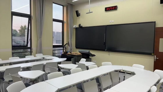 98 inci Infrared Interaktif Whiteboard Digital Smart Board untuk Konferensi Pendidikan
