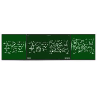 Sekolah Papan tulis Pengajaran Papan hijau Multimedia Push-pull Whiteboard Magnetic Papan hitam besar Untuk pelatihan Dan penggunaan kelas