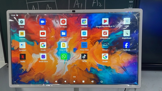 32 inci iBoard Interaktif papan tulis Smart TV layar sentuh Layar portabel
