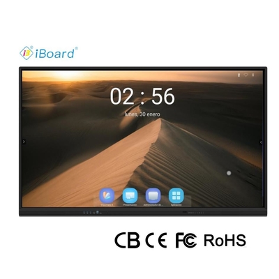 75 Inch Smat Android Interactive Whiteboard Inframerah