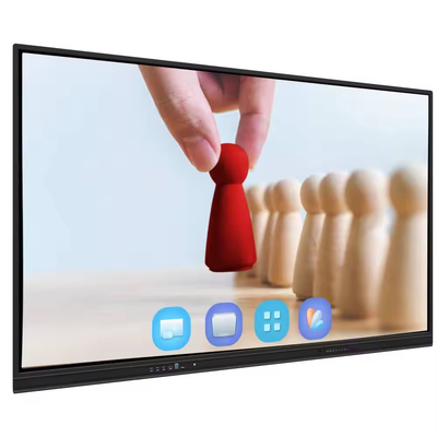 iBoard 75 Inch 50 Touch Points Interaktif Flat Panel Smart Touch Screen Digital Interaktif Whiteboards Smart Board untuk pengajaran sekolah