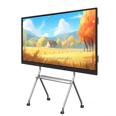 iBoard 75 Inch 50 Touch Points Interaktif Flat Panel Smart Touch Screen Digital Interaktif Whiteboards Smart Board untuk pengajaran sekolah