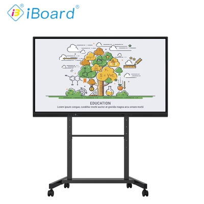 55 65 75 86 Inch 4K LCD Interaktif Whiteboard Digital Panel Smart Kelas Elektronik Digital Smart Board untuk Pengajaran