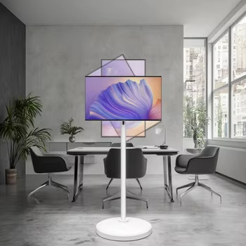Layar sentuh 32 inci Portable Smart TV Rotatable IPS 1920x1080 10-point Touch G G Teknologi untuk Windows XP/7/Linux