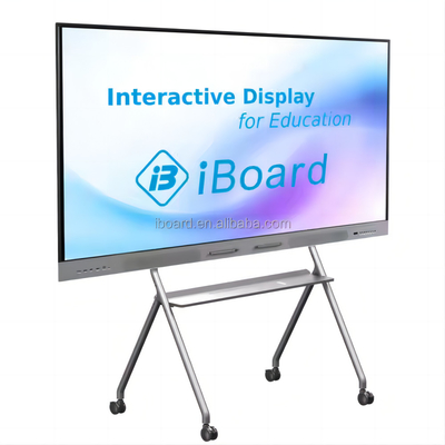 iBoard 65 Inch 4k LCD Interactive Boards Digital Flat Panel Smart Touch Screen untuk Konferensi Kelas