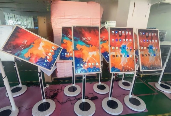 iBoard 32 Inch Android 13 Smart Touch Screen Wireless Display In-Cell Dengan Kamera 5-7H Umur Baterai Panjang Stand Adjustable