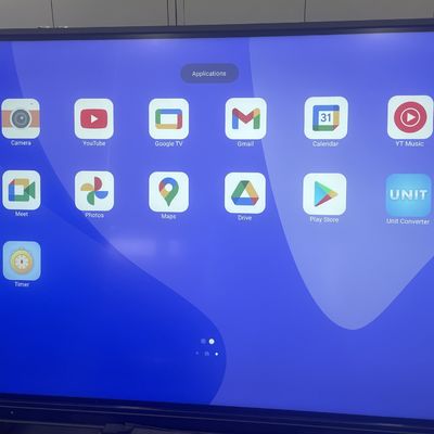 New Android 75 inci Panel Flat Interaktif Untuk Smart Kelas dan Konferensi