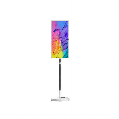 IBoard 27 32 Inch Android 13 In-Cell Touch Panel Smart TV Lcd Touch Screen Monitor Rollable Stand bergerak Berputar dengan baterai