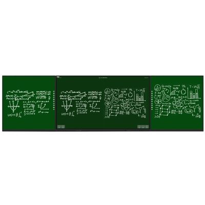 IBoard Factory Direct University School Interaktif Smart Hitam ChalkBoard Marker Pen Whiteboard Greenboard Touch Panel Display 75 86 98 Inch Untuk Mendidik Interaktif Flat Panel Dengan IR Sideboard