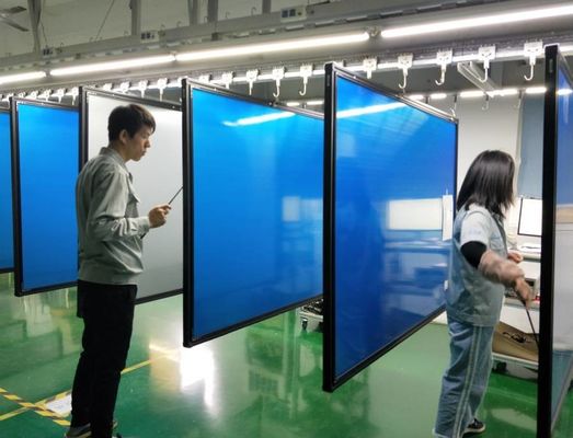 Papan tulis interaktif Iboard yang bergerak dengan stand mobile built-in atau pilihan papan tulis all-in-one dan pemeliharaan yang mudah