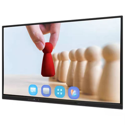 IBoard 4K 75 Inch Interactive Display Pendidikan Sekolah Pengajaran Interaktif Whiteboard Smart Board Layar sentuh