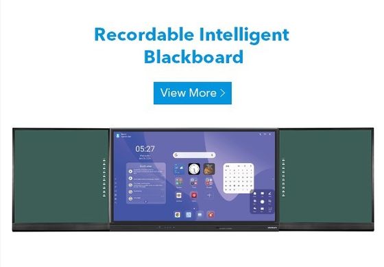 IBoard Factory Direct University School Interaktif Smart Hitam ChalkBoard Marker Pen Whiteboard Greenboard Touch Panel Display 75 86 98 Inch Untuk Mendidik Interaktif Flat Panel Dengan IR Sideboard
