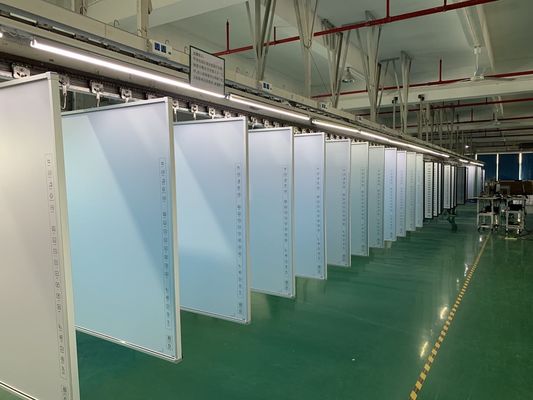 20 Touch Points Iboard Interaktif Whiteboard dengan bahan rangka aluminium dan mobile stand yang bergerak