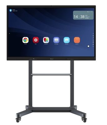 86 Inch Interaktif Flat Panel Touch Screen untuk Konferensi Pendidikan