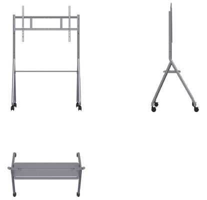 Stand Papan Tulis Interaktif TV Dudukan Mobile untuk Smart TV/IFPD ukuran 43-86 inci