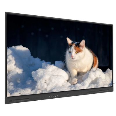 IR Interactive Whiteboard 450 nits 86 Inch Android 14 Touch Wifi VGA DP USB Cloud Resources Smart TV Monitor Untuk penggunaan pelatihan kantor universitas