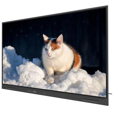 IR Interactive Whiteboard 450 nits 86 Inch Android 14 Touch Wifi VGA DP USB Cloud Resources Smart TV Monitor Untuk penggunaan pelatihan kantor universitas