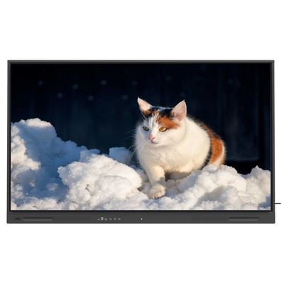 IR Interactive Whiteboard 450 nits 86 Inch Android 14 Touch Wifi VGA DP USB Cloud Resources Smart TV Monitor Untuk penggunaan pelatihan kantor universitas