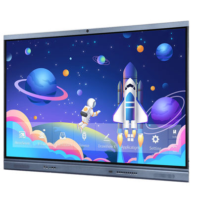 Nano atau Keramik Board Surface Interactive Touch Panel Display untuk Standar dalam Bingkai Hitam