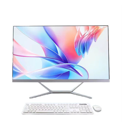 Factory Direct 21.5' 23.8' 27 Inch Desktop Monitor dengan Dibangun di Webcam Semua dalam satu Android dan Win System Capacitive Touch