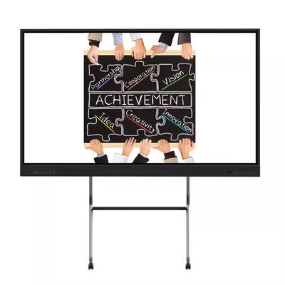 75 inci layar sentuh interaktif EDLA Interaktif Smart White Boards Untuk Meeting Room Classroom Tampilan