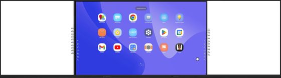 Papan Tulis Interaktif Android 14 Langsung dari Pabrik IBoard 8+128G Panel Datar Interaktif IR inframerah 20 Titik Sentuh Didukung Dengan Berbagi Layar Papan Tulis Interaktif dengan papan samping tulis spidol untuk pendidikan sekolah