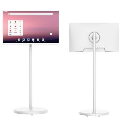 27 Inch Portable Smart Screen Rotate Smart TV untuk tampilan toko / SOHO / Outdoor