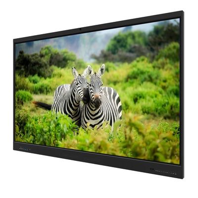IFP Interaktif Flat Panel 4K Android OPS PC Dual System Wireless Share Multi Touch 86 Inch Smart Board Untuk Anak Sekolah Alat Pengajaran Online Meeting