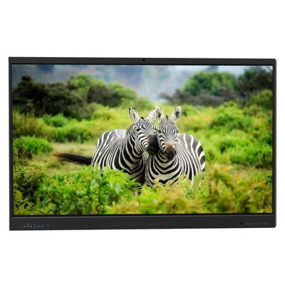 IFP Interaktif Flat Panel 4K Android OPS PC Dual System Wireless Share Multi Touch 86 Inch Smart Board Untuk Anak Sekolah Alat Pengajaran Online Meeting