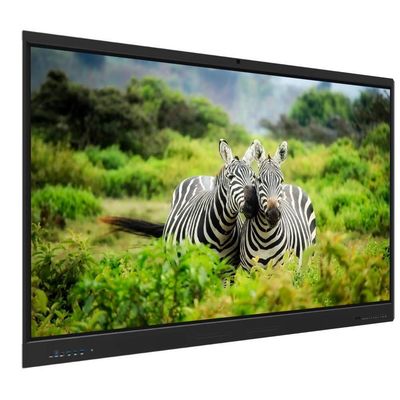 IFP Interaktif Flat Panel 4K Android OPS PC Dual System Wireless Share Multi Touch 86 Inch Smart Board Untuk Anak Sekolah Alat Pengajaran Online Meeting